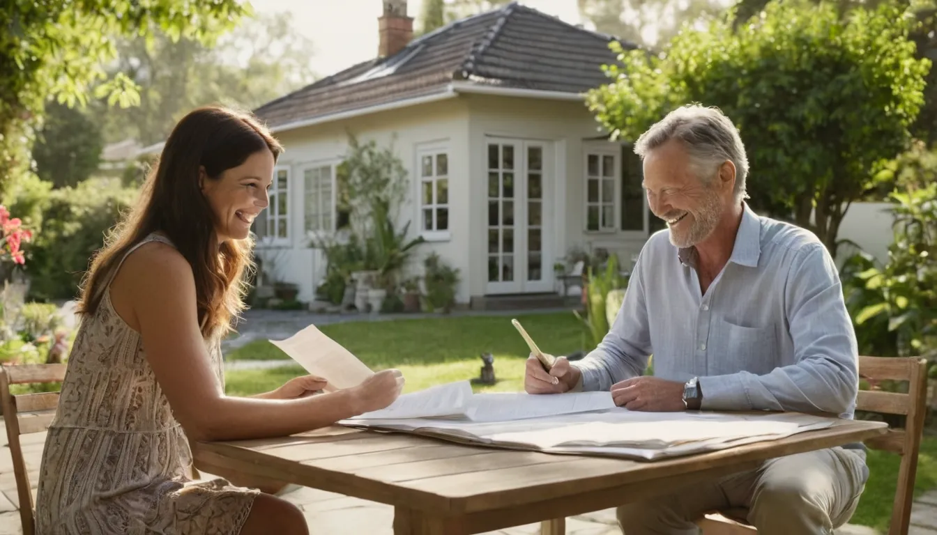 A homeowner reviewing a written quote with a local provider in the Santee area